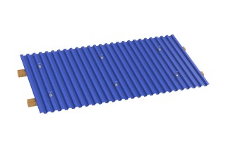 L Feet/ Hanger Bolt Mounting Systems for Trapezoidal Metal Roof